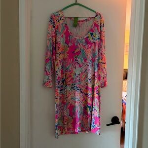 Lilly Pulitzer Multicolor Long Sleeve Dress